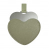 Espejo Corazón Verde