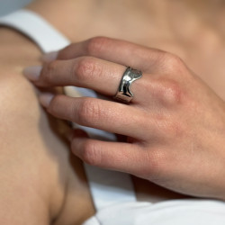 Anillo Oasis Plata
