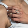 Anillo Círculo Plata