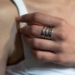 Anillo Marea Plata