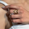 Anillo Corazón Oro