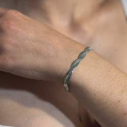 Pulsera Espiga Plata