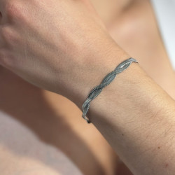 Pulsera Espiga Plata
