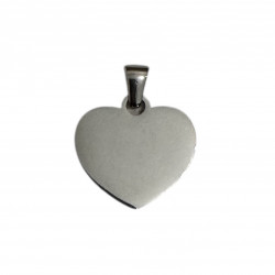 Corazón Plata 20x20mm