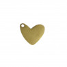 Corazón Oro 13x15mm