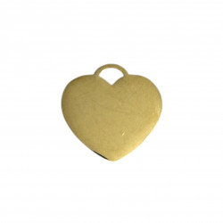 Corazón Oro 25x25mm