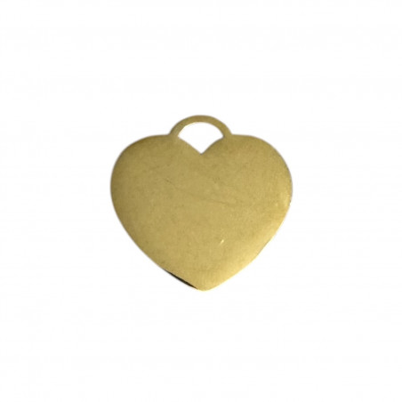 Corazón Oro 25x25mm