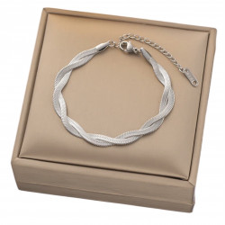 Pulsera Espiga Plata