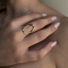 Anillo Círculo Oro