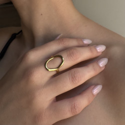 Anillo Círculo Oro