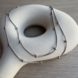 Colgante Titanio Plata