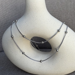Colgante Titanio Plata