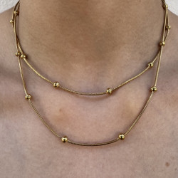 Colgante Titanio oro