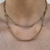Colgante Titanio oro