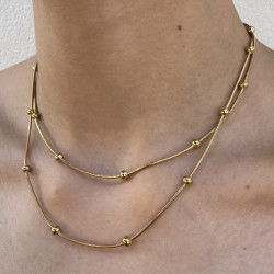 Colgante Titanio oro