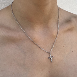 Colgante Cruz Plata