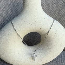 Colgante Cruz Plata